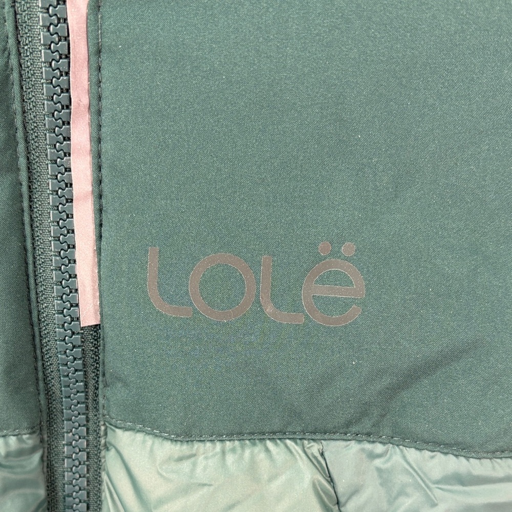 Kids Hooded Puffer Jacket - Dark Green - Picture 4 of 11